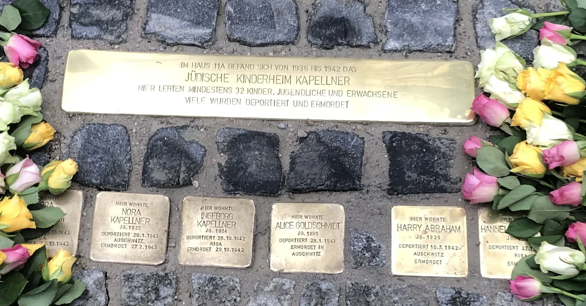 Stolperschwelle Kinderheim Kapellner